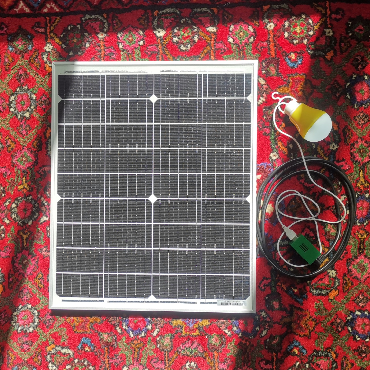 شارژر خورشیدی 24 وات سولارهمراه مدل SH-30Q24-1 — تصویر 4